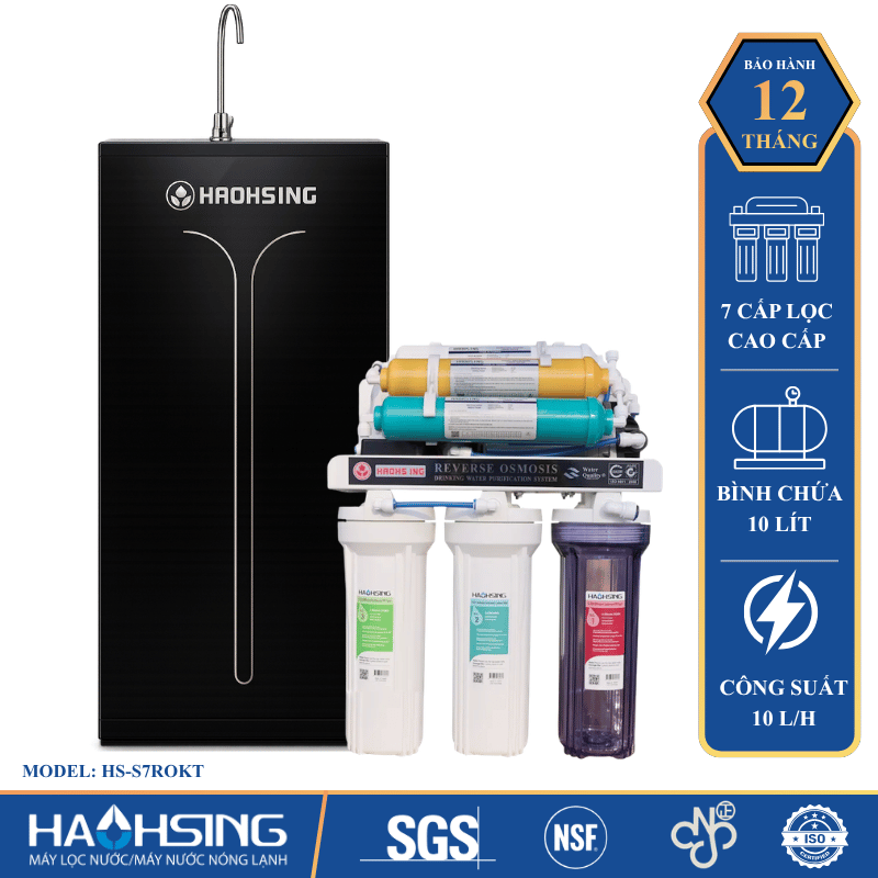 Máy lọc nước Haohsing HS-S7RO kèm tủ Máy lọc nước Haohsing HS-S7RO kèm tủ